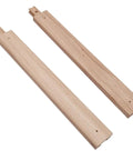 Premium Wooden Drawer Slides Glide Straight Up Like Butter With Sturdy Kiln Dried Hardwood Center Guide Track.