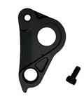 Rock Solid Reinforced Thru Axle Disc Derailleur Hanger Dropout for Road Bikes Compatible With Tarmac SL6 SL7 SL8 Venge Roubaix Diverge Ruby Crux Sirrus Allez Replacement for Part Numbers S182600001 S152600003 Aluminum Bolt Included, black aluminum with bolt.