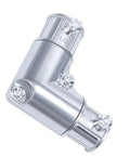 1/2 Inch 90 Degree EMT Inside Corner Pull Elbow Conduit Fitting with zinc alloy material for wire snaking and routing.