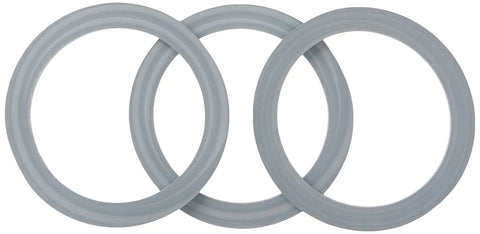 Rubber 3 Pack O Ring Gasket Seal For Blenders Replacement Gray Fits Most Kitchen Center Models displayed in circular arrangement