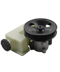 Power Steering Pump With Pulley For Jeep Liberty 2002 2003 2004 2005 2006 V6 3.7L Beefed Up Replacement Easy Install Durable Steering Part