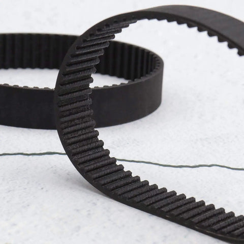 Two Pack HTD201 3M Rubber Planer Drive Belt Featuring 67 Teeth Closed Loop Design Compatible With SKIL 1500 Series Electric Planers.
