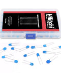 High Voltage DIP Ceramic Capacitor Kit 150 Piece Value Assortment Two Kilovolt 2000V 100pF To 10000pF 15 Percent Tolerance