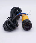 Close-up of One Pair M18 Infrared Photoelectric Sensor With Through-Beam And Reflective Capabilities PNP No DC 6-36V 5m Sensing Distance