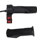 Rubber brushed throttle grip and brake for 350W Electric Motor Controller Kit With Efficient Heat Dissipation For E Bikes Trikes And Motorcycles Aluminum Alloy Housing Rubber Brushed Throttle Grip Ignition Switch With 2 Keys Ride Ready Safe Reliable Integration