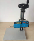 Hella Portable Digital Surface Roughness Meter With Crystal Clear LCD Display for precise measurements on a flat surface.