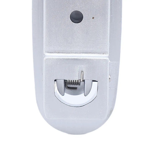 Rock Solid Heavy Duty Folding Coat Hooks Black Aluminum Wall Hangers For Bathrooms And Bedrooms smooth retracting mechanism close-up view.