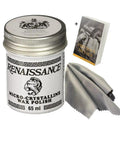 Multi Surface Micro Crystalline Polish Paste For Metal Wood Auto And Chrome Is A Total Game Changer Delivering A Legit Showroom Ready Shine Daily, 65 ml wax polish with microfiber towel.