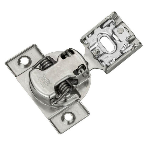 Soft Close Compact BLUMOTION 38N Hinge For Face-Frame Cabinets, 105 Degree Opening, 1/2 Overlay, Screw-On Mount, 4-Pack Blum 38N355B.08