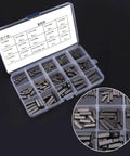 Feather Key Set 140Pcs Round Ended Parallel Drive Shaft Keys 16 Sizes Assortment Kit With Plastic Storage Box