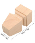 Solid Wood Furniture Legs Set 4 Pcs Carved Table Chair Sofa Cabinet Bed Feet Replacement Decorative Wood Feet For Home Use