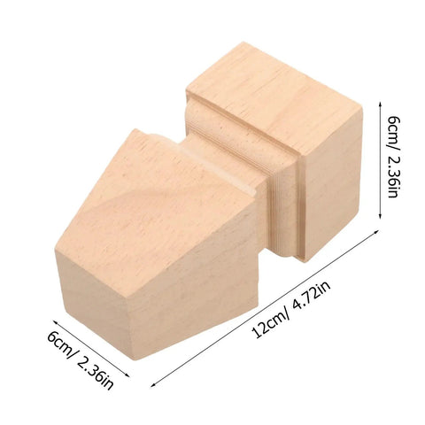 Solid Wood Furniture Legs Set 4 Pcs Carved Table Chair Sofa Cabinet Bed Feet Replacement Decorative Wood Feet For Home Use