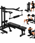 Plate Loaded Upper Body Strength Trainer with Independent Arms Adjustable Backrest and Multi Grip Handles for Home Gym Gear