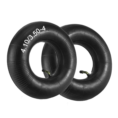 Heavy Duty Replacement Inner Tube For 4.10 3.50 4 Inch Tires With Bent Valve Stem TR87 Built To Last 2 Pack