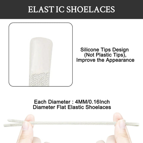 Replacement Shoelaces For On Cloudtilt Shoes Durable Easy Install Laces Set With Quick Tie Design For Secure Fit And All Day Comfort, 4mm Pearl