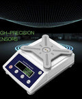 High Precision Lab Gram Counting Scale 1000g X 0.01g With RS232 Port Tare Counting Data Printing External Calibration Overload Alarm