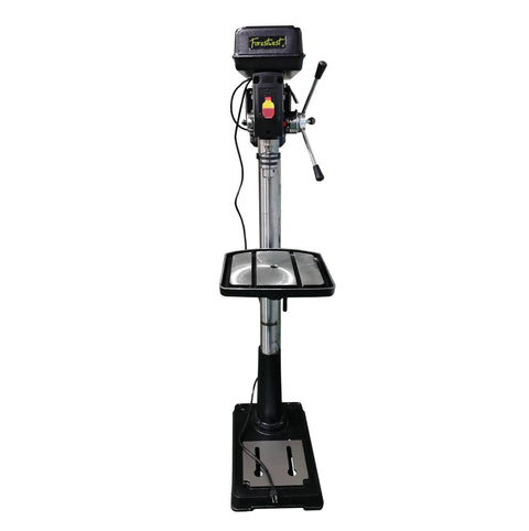 17 Inch ForedstWest Floor Drill Press 1.5Hp Motor With 16 Speeds adjustable table and cast iron base for precise drilling