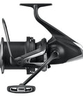 Aero Technium MgS 14000 XTD Big Pit Fishing Reel with magnesium frame, side view showcasing high capacity spool for carp angling
