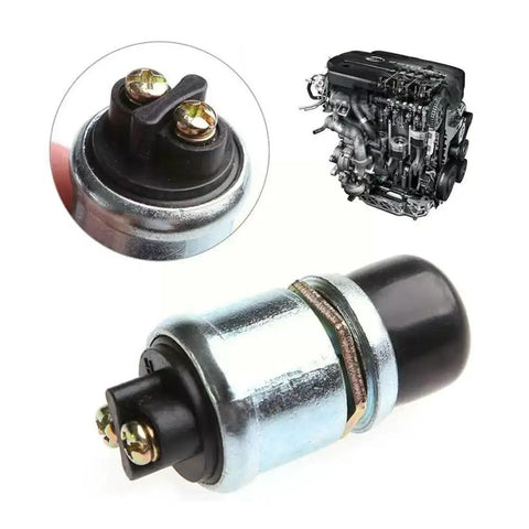 Waterproof Momentary Push Button Switch For 12V To 24V Engines, Heavy Duty Two Pack Engine Start Push To Start Button
