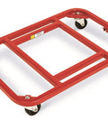 Raymond 1420 Royal Dolly Heavy Duty 800 Lb Capacity Steel Hand Truck With Non-Marring Casters Compact 26X16 Inch Design viewed from an angle on a white background.