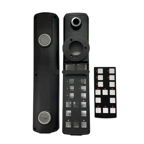 Top Tier ABS Plastic Casing Handwheel Manual Pulse Generator For CNC Machines, Featuring Rugged HR410 And HR336E Models To Crank Precise Speed Control With Ease. Black ABS CNC handwheel manual pulse generator with button panel and selector