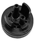 Primer Bulb Replacement Kit for Echo Chainsaw and Trimmer Models, black primer bulb close-up with nozzle outlets