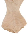 Solid Wood Carved Furniture Foot Legs With Exquisite Grain, detailed view of natural wood and handcrafted design