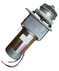 Heavy Duty Replacement Drive Motor For Printing Presses Keeping Offset Machines Runnin Slick With Dc21v 5.0a Power mounted on a gear.
