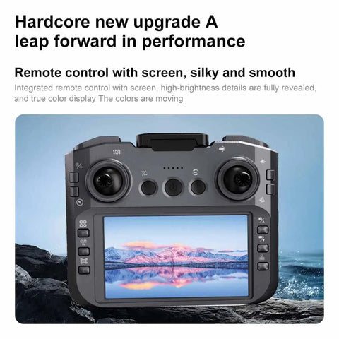Remote screen controller for Kid Friendly Drone With Screen Controller Built In Camera Easy To Fly For Beginners in use