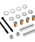 EZGO Spindle King Pin Tube Bushing Repair Kit With Copper Sleeve For 1994 To 2001.5 DCS Gas And Electric Golf Carts components shown