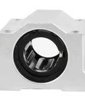 Top Tier Premium Linear Motion Ball Bearing Slider Block With Hella Smooth Zero Drag Axial Glide Path designed for CNC routers, SC25UU bearing.