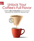 Cone Coffee Filters Set Of 3, Natural Brown, 300 Total Best Dang, Fits 2 To 6 Cup Cone Makers And 1 Cup Pour Over Brewers, Compostable.