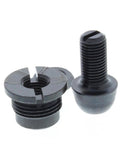 GM Clutch Fork Pivot Ball Adjustable Steel 13/16-16 For Bellhousing, Dialed In Clutch Geometry With Wide Adjustment Range From 1 5/16 In To 1 11/16 In For Smooth Engagement. black steel adjustable pivot ball and threaded clutch fork ball
