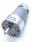 All-Metal DC Gear Motor For DIY Robots And Automation Projects Runs Smoothly On 6V 12V Or 24V Power stable performance 220rpm.