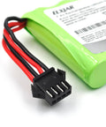 4 Pack 7.4V 1000mAh Li Ion RC Car Battery With SM 4P Plug For DE36W DE65 1 16 Scale Off Road Four Wheel Drive Beefy Power