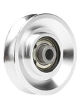 Heavy Duty Aluminum Alloy Pulley For Gym Cable Machine Strength Training Fitness Hardware With 10.5mm Inner Diameter smooth replacement roller wheel close-up
