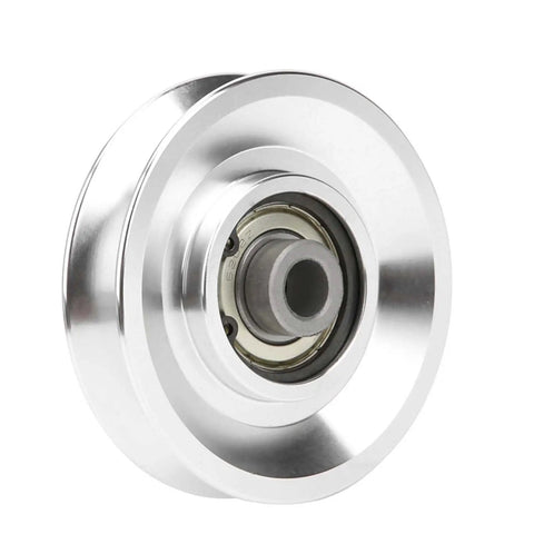 Heavy Duty Aluminum Alloy Pulley For Gym Cable Machine Strength Training Fitness Hardware With 10.5mm Inner Diameter smooth replacement roller wheel close-up