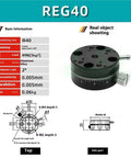 R-Axis Rotary Micro-Adjustment Stage Pro Grade High-Precision Knob-Feed Positioning Platform For Optical Alignment Model REG40