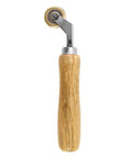 Brass Seam Roller For Roofing And Vinyl Flooring Detail Roller With Wood Handle Durable Brass Construction And Smooth Bearing
