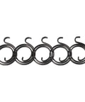 Black Stainless Steel 2.5 Turn Door Knob Spring Replacement Kit For Interior Handles Restores Tension Fits 19mm Id Hardware Repair Fix, 10 springs