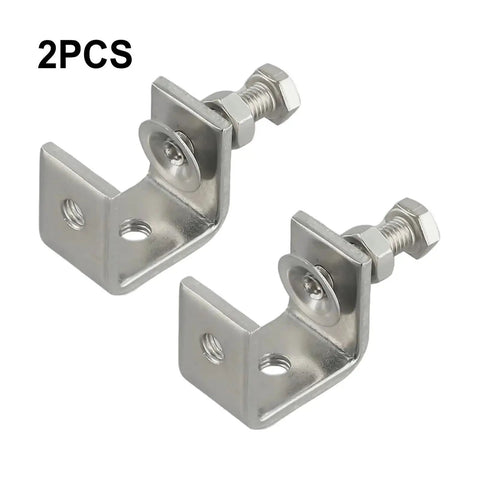Heavy Duty C Clamp Cabinet Clamp 15 to 38mm Range Drawer Clip I Beam Design M8 Threaded Hole Table Mounting Bracket Rust Proof 1pc