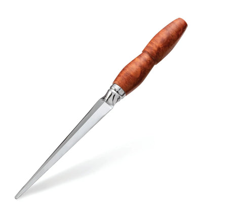 Wood Handle Letter Opener Turning Kit With Durable Zinc Alloy Built To Last Corrosion Resistant Chrome Finish Easy To Use Unboxing Knife