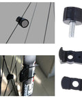 2 Pack Bike Computer Spoke Magnets Universal Speedometer Sensor Mount for all bicycle computers shown on spokes and components