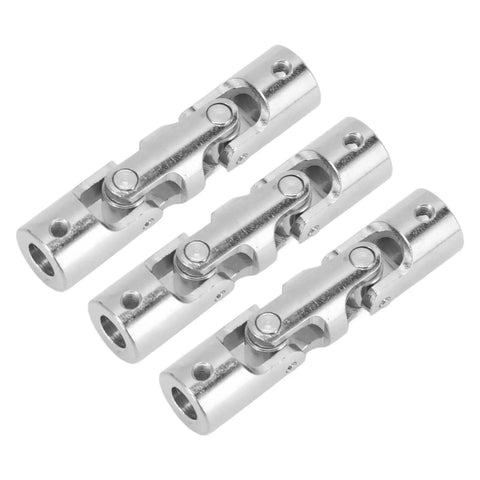 Durable Steel RC Car Bearings Set 15x24x5mm 6Pcs For High Speed Performance, showcasing steel shafts with precise joints.