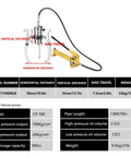 Beefy Heavy Duty Hydraulic Gear Puller With 50 Ton Capacity And Two Jaw Or Three Jaw Configurations, Hand Pump, Ideal For Confined Spaces