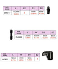 CNC Accessories 10 Piece Shop-Ready Gear Kit With Pins Clamps Screws And Wrenches, includes CTM617, ML0625, HL1803 specs view.