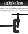 Heavy Duty Chain Breaker Tool Kit With Rivet Cutter And Roller Chain Link Removal For Motorcycle, Bike And ATV Chains