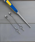 Stainless Steel Boat Bimini Top Pins Quick Release 2 Pack With Lanyard Tough Marine Canopy Hardware For Sailboats And Yachts Easy Install And Secure Fit For Daily Maintenance And Emergency Repairs, stainless steel pins with lanyard