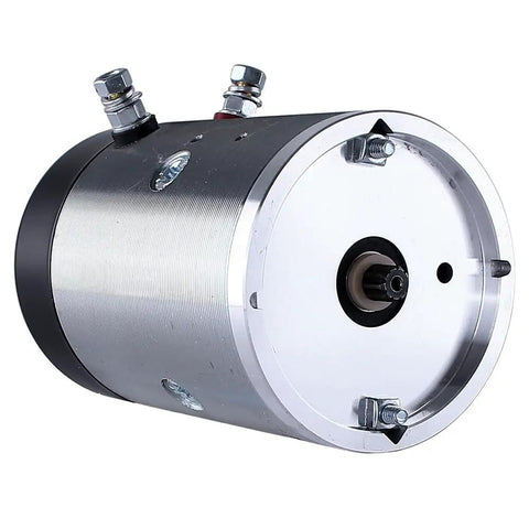 12V CW Pump Motor Replacement for Waltco Liftgates Fenner Stone Hydrylac Dell Maxon Curtis Snow Plows with 9 Spline Shaft