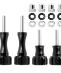 4 Pack Aluminum Alloy Thumb Screws For Action Cameras Including Hero 11 10 9 8 7 6 5 4 3 Plus Insta360